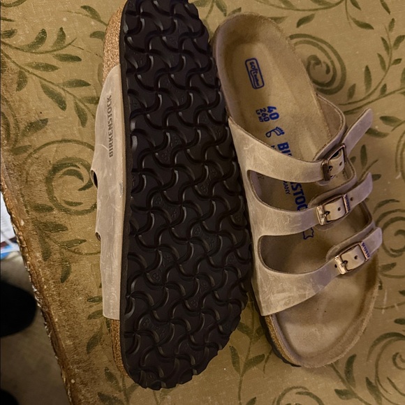 Birkenstock Florida Women's Sandals - Light Brown - Picture 3 of 4